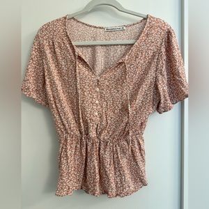 Abercrombie- Peasant top